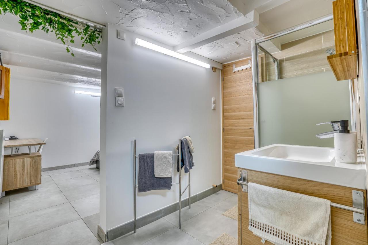 Sous-Sol Amenage 32M2 - Proche Paris Apartamento Aubervilliers Exterior foto